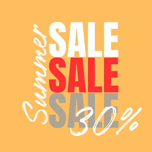THE SUMMER SALE: 30% OFF