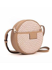 Patrizia Bonfanti Round Crossbody Bag - 2 Colours Blue Woman